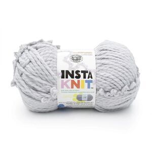 (1 Pack) Lion Brand Yarn 801-149AZ InstaKnit Yarn, Forever And A Grey